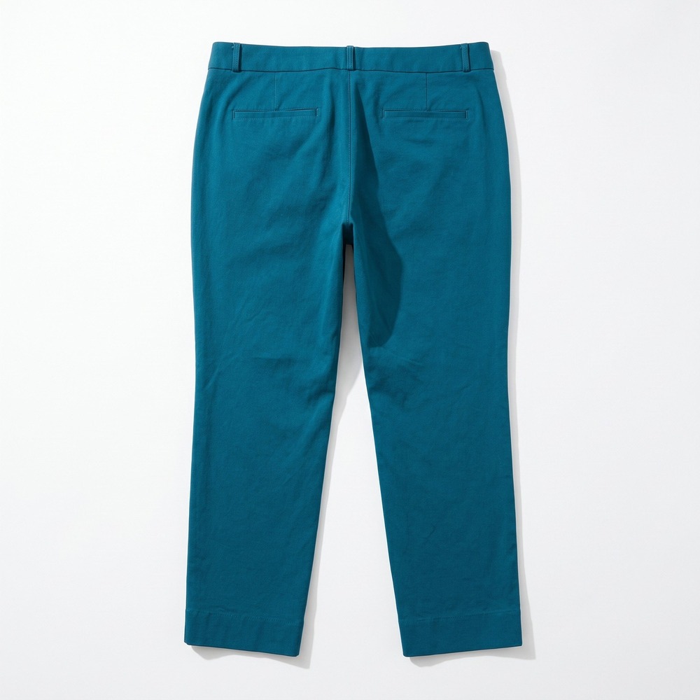 Banana Republic 14P Teal Sloan Slim Ankle Pants Womens Preppy Casual